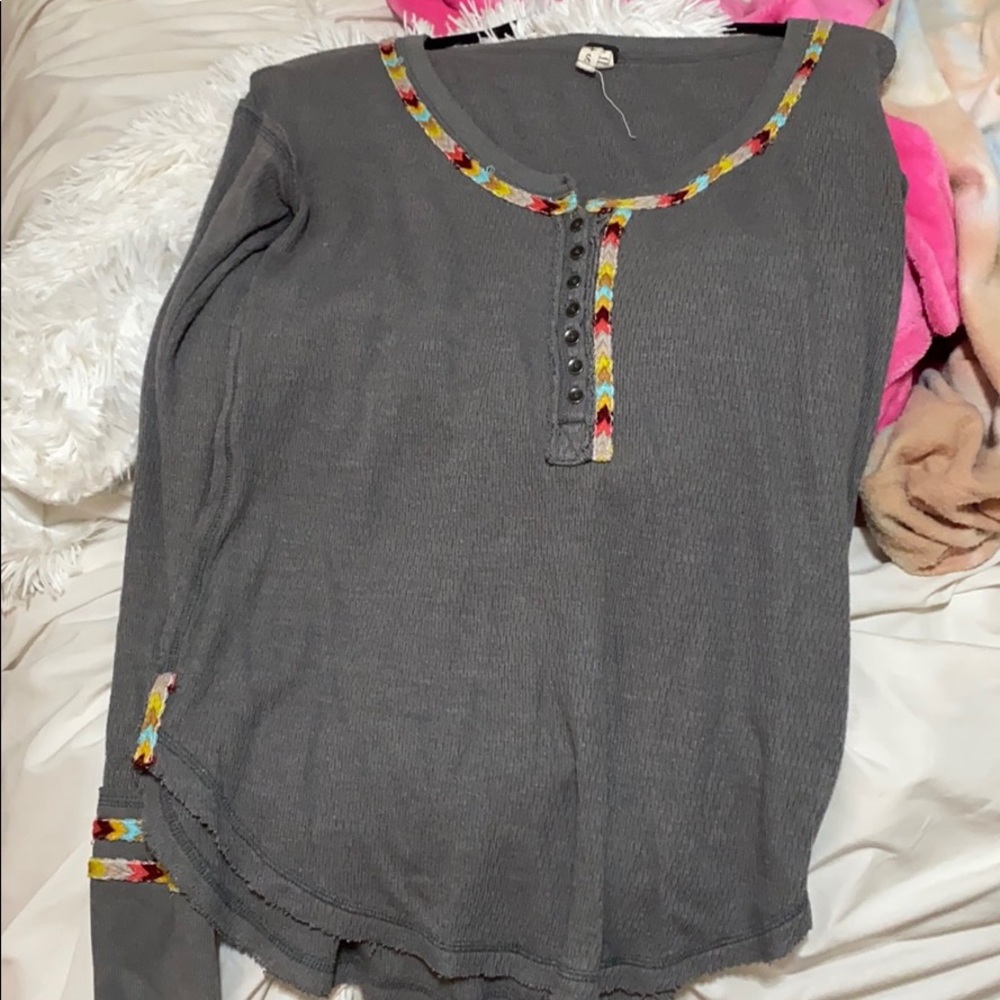 Free people Henley top